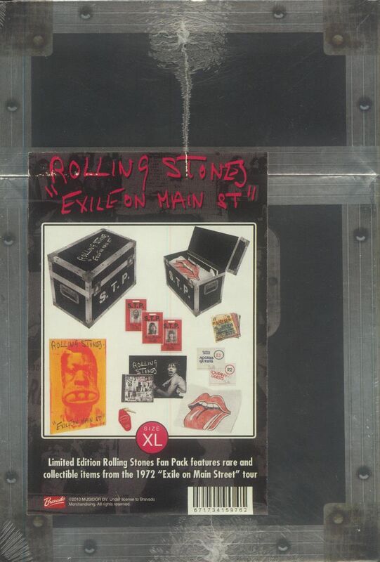 Rolling Stones - Exile On Main St, 1972 S.t.p. Fan Pack Road Case