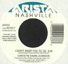 Carolyn Dawn Johnson - I Don't Want You To Go / Room With A View