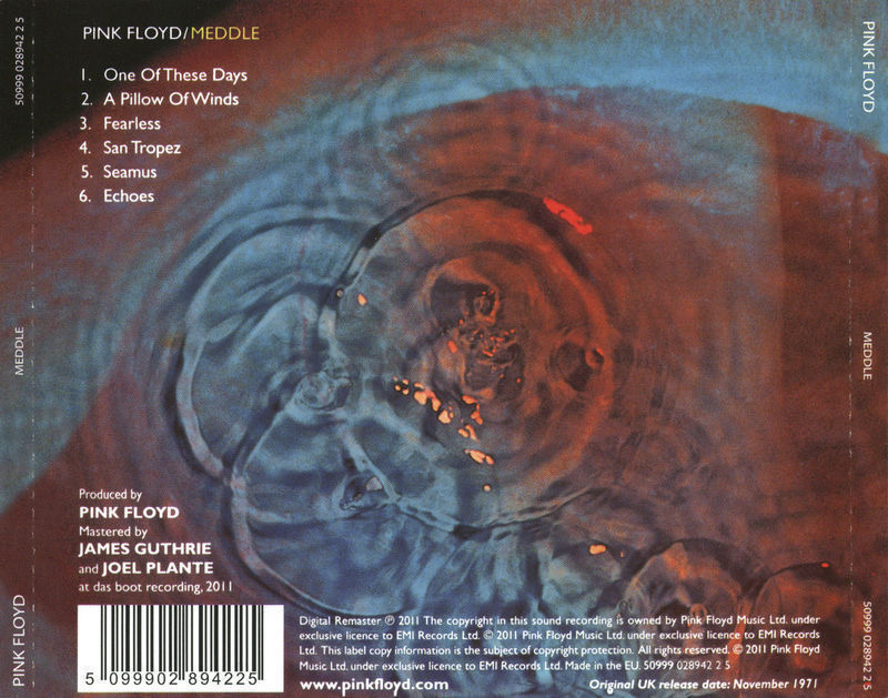 Pink Floyd Meddle Cd For Sale