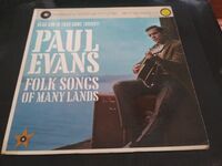 Paul Evans - Hear Him In Your Home Tonight! Paul Evans Folk Songs (stereo) Of Many Lands - LP