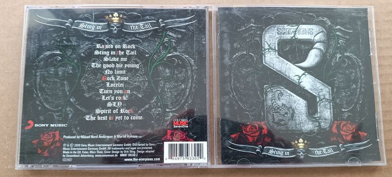 Scorpions Sting In The Tail Vinyl Records and CDs For Sale