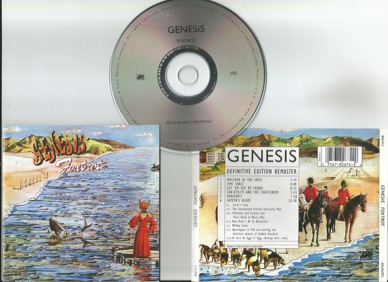 Genesis Foxtrot Vinyl Records and CDs For Sale | MusicStack